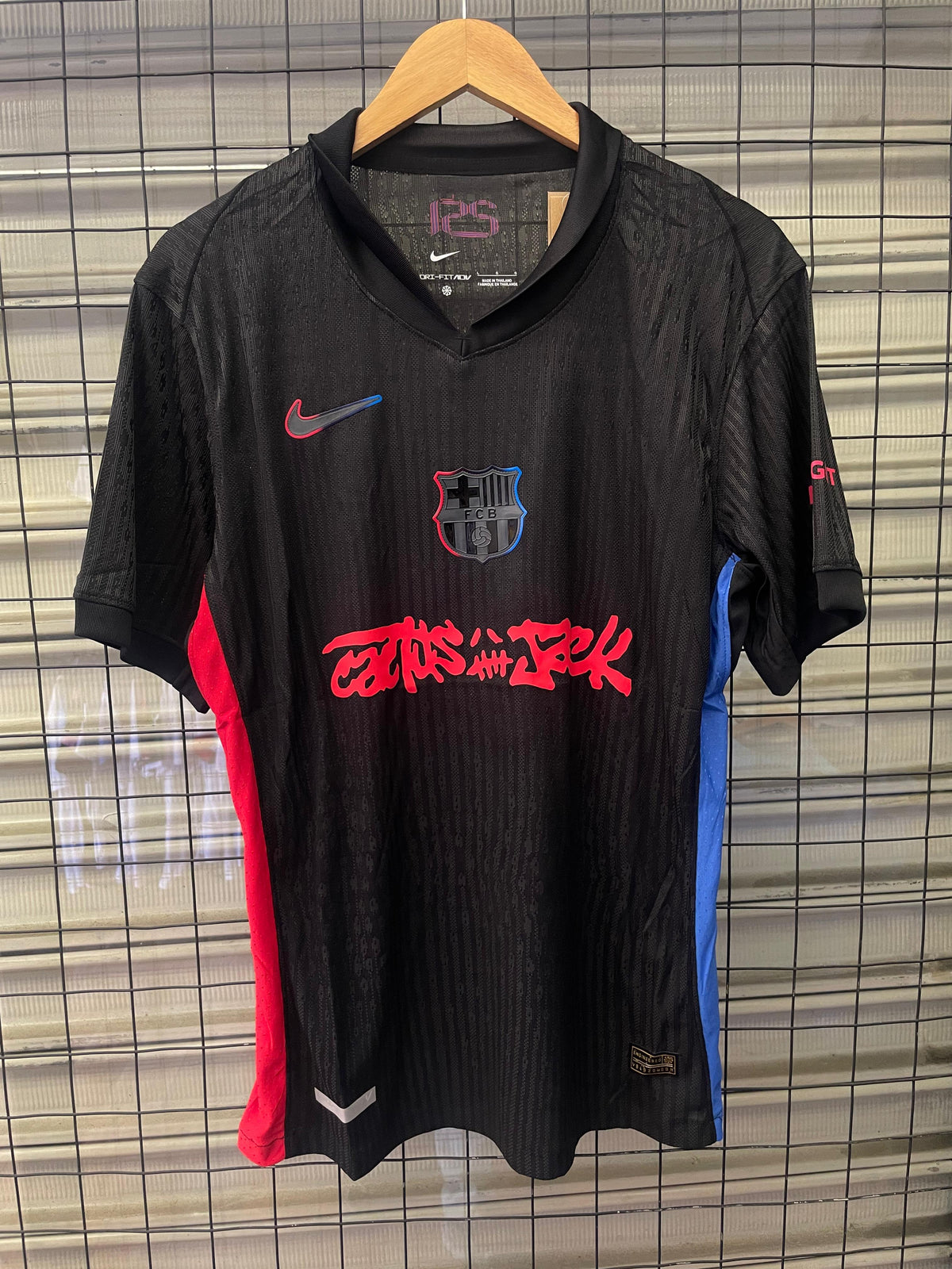 Barcelona All Black X Cactus Jack (Jogador)