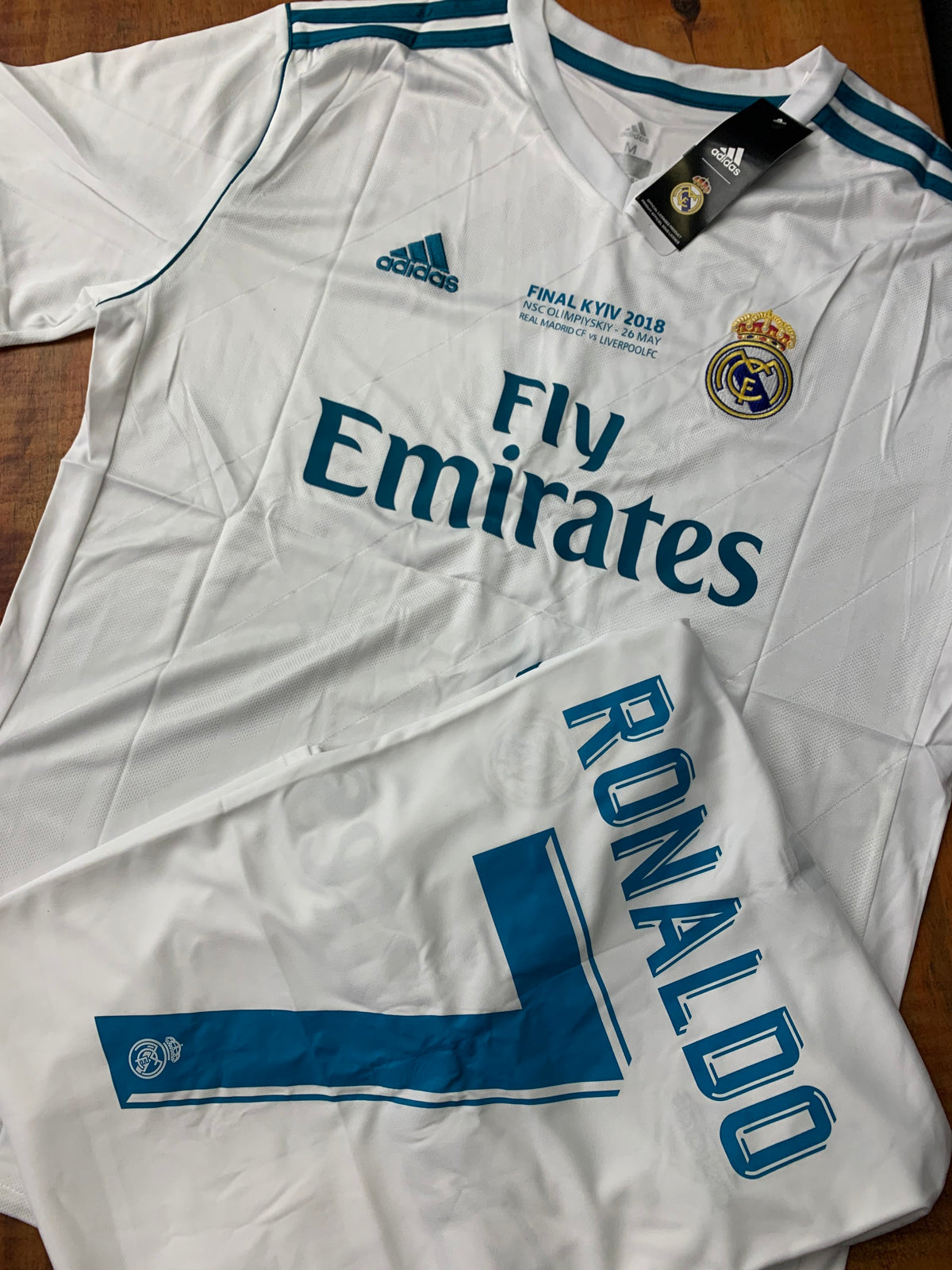 Real Madrid 2017/18 Ronaldo 7 (Retrô)
