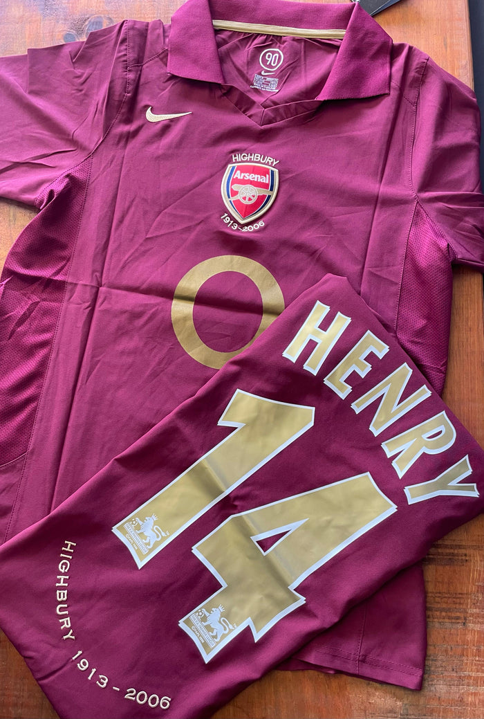 Arsenal 2005/06 Henry 14 (Retrô)