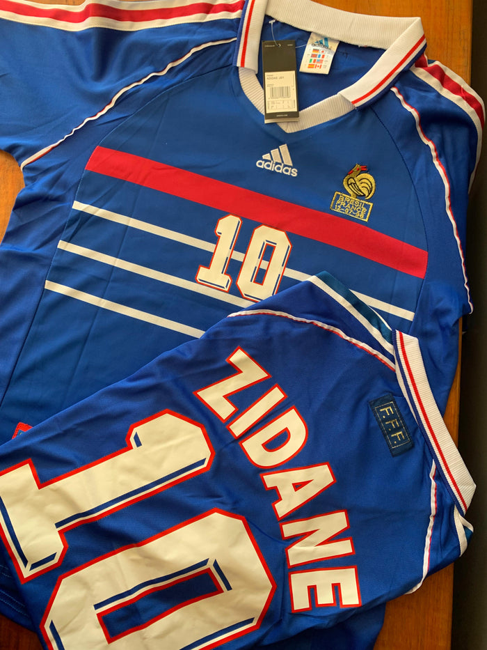 França 1998 Zidane 10 (Retrô)