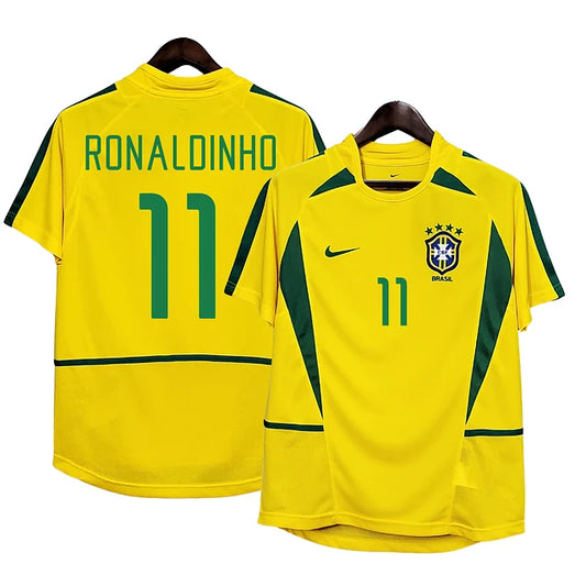 Brasil 2002 N# 11 Ronaldinho (Retrô)
