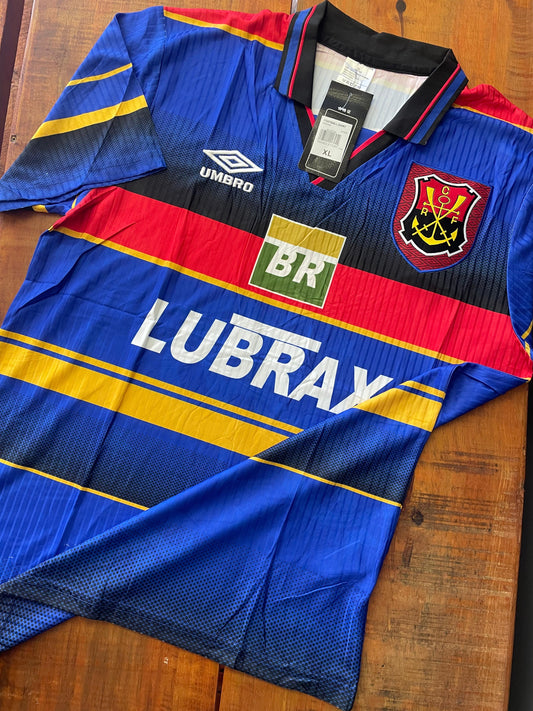 Flamengo 1995/96 Azul Lubrax (Retrô)