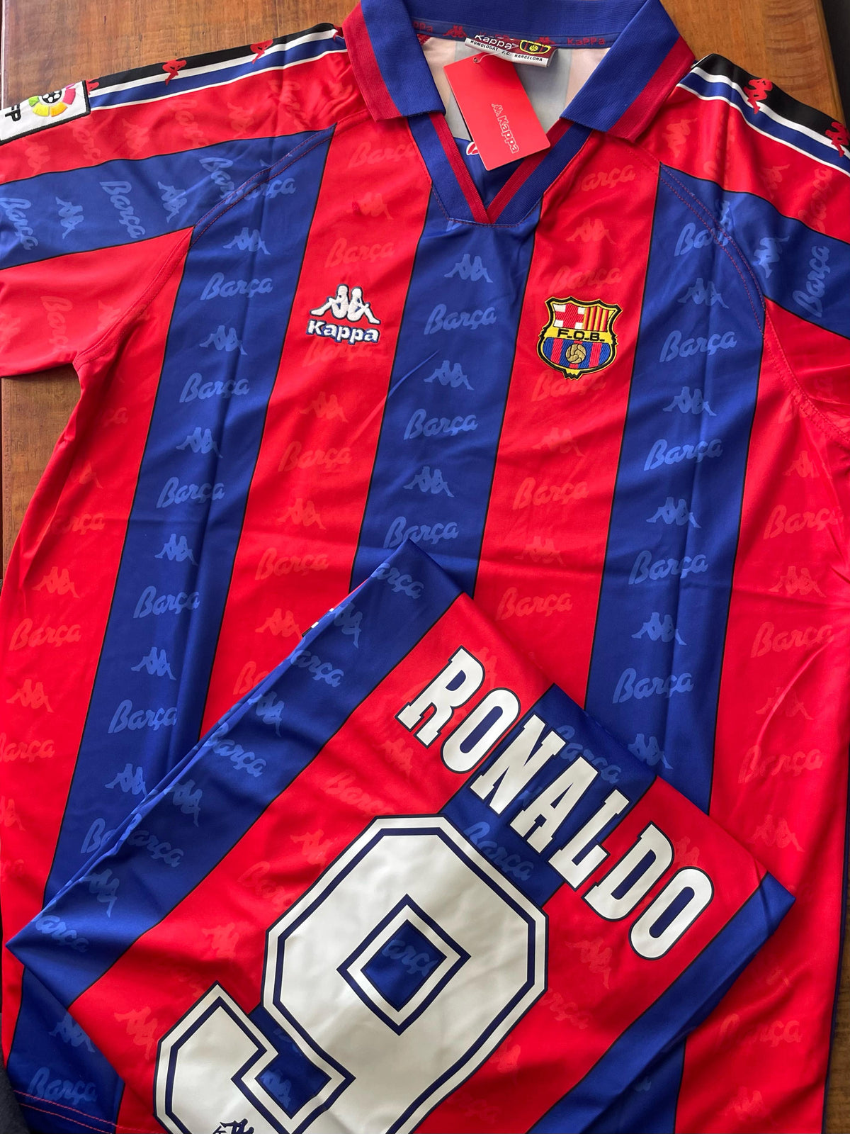 Barcelona 1997 N# 9 Ronaldo  (Retrô)